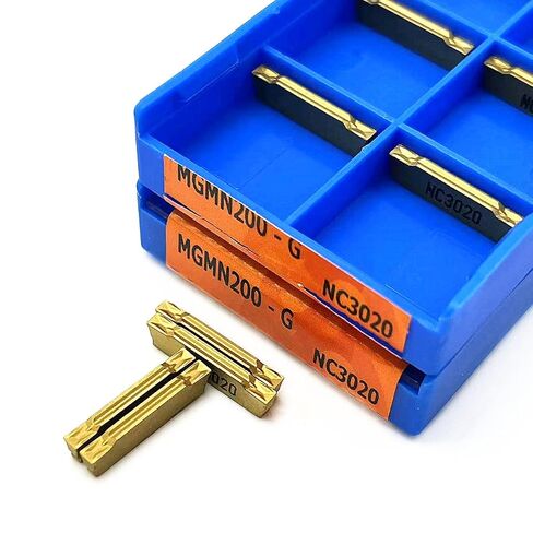 MGMN200 G PC9030 MGMN200 G NC3020 MGMN200 G NC3030 Grooving Carbide Insert MGMN 200 Lathe Turning Tool Parting and Grooving Tool(MGMN200 G PC9030) in Kuwait