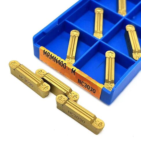 10 قطعة MRMN200 MRMN300 MRMN400 PC9030 NC3020 NC3030 كربيد مخرطة CNC القاطع MRMN أدوات الفراق والحز (MRMN400 M NC3030) in Kuwait