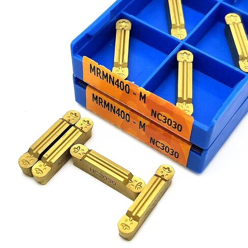 10 قطعة MRMN200 MRMN300 MRMN400 PC9030 NC3020 NC3030 كربيد مخرطة CNC القاطع MRMN أدوات الفراق والحز (MRMN200 G NC3020) in Kuwait