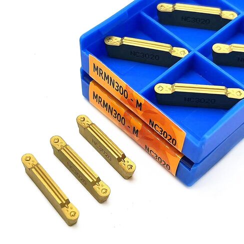 10 قطعة MRMN200 MRMN300 MRMN400 PC9030 NC3020 NC3030 كربيد مخرطة CNC القاطع MRMN أدوات الفراق والحز (MRMN200 G NC3020) in Kuwait