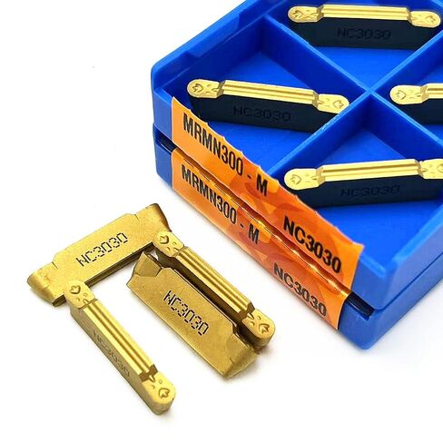 10 قطعة MRMN200 MRMN300 MRMN400 PC9030 NC3020 NC3030 كربيد مخرطة CNC القاطع MRMN أدوات الفراق والحز (MRMN200 G NC3020) in Kuwait