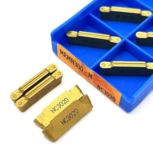 10 قطعة MRMN200 MRMN300 MRMN400 PC9030 NC3020 NC3030 كربيد مخرطة CNC القاطع MRMN أدوات الفراق والحز (MRMN300 M NC3020) in Kuwait