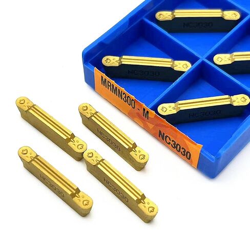 10 قطعة MRMN200 MRMN300 MRMN400 PC9030 NC3020 NC3030 كربيد مخرطة CNC القاطع MRMN أدوات الفراق والحز (MRMN300 M NC3030) in Kuwait