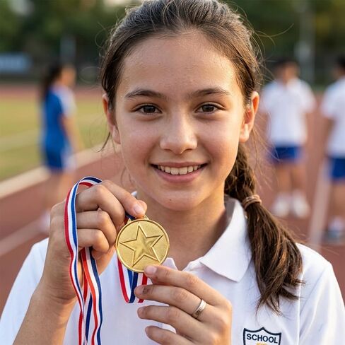 Tucnoeu 30pcs Plastic Medals - Winner Gold Silver Bronze Award Medals for Kids Competitions and Celebrations in Kuwait