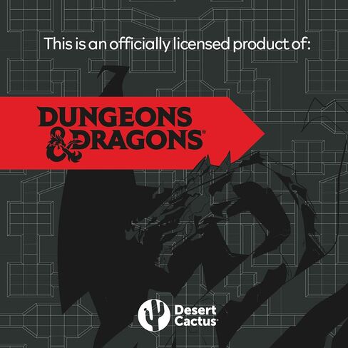 صبار الصحراء الزنزانات والتنينات علم D&D 100% بوليستر للاستخدام الداخلي والخارجي 3 × 5 أقدام معدات رسمية (التصميم أ) in Kuwait