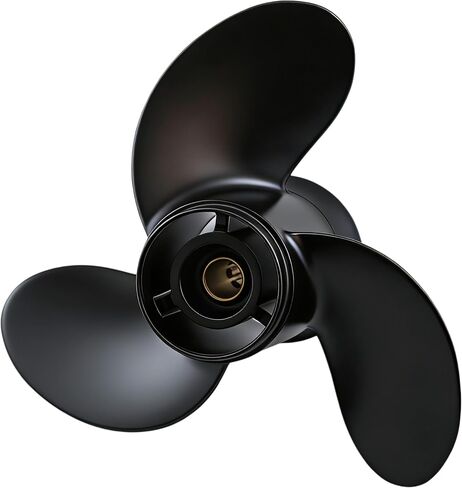 Aluminum Outboard Propeller for Mercury Mariner 6-15 HP Engines (2.5" Gearcase), 8 Spline Tooth, Right Hand Boat Motor Prop (Replaces 48-82815 Series & 1111 Series) in Kuwait