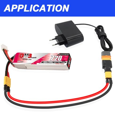 XT30 to XT60 Plug Adapter, XT30 Male to XT60 Female Plug & XT30 Female to XT60 Male Plug for RC FPV Drone Car Lipo NiMH Battery Charger ESC (4 Pack) in Kuwait