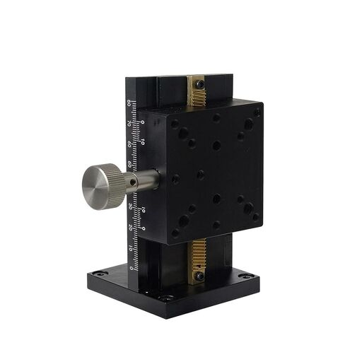 Z-axis Manual Vertical Lifting Platform Dovetail Gear Sliding Table LWZ60-100/150/200/250/300 1Pcs(LWZ60-L100) in Kuwait