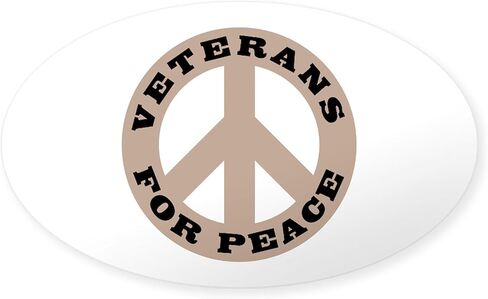 ملصق CafePress قدامى المحاربين من أجل السلام ملصق بيضاوي ممتص الصدمات للسيارة in Kuwait