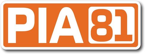 PIA 81 Sticker - PIA001 in Kuwait