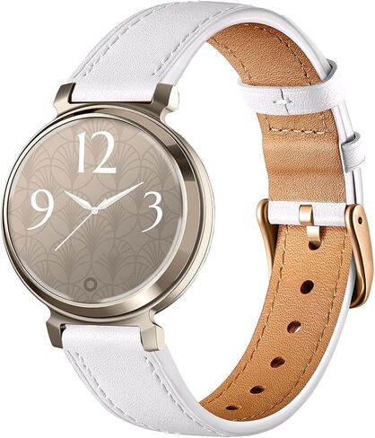 حزام جلدي لـ Garmin Lily 2، حزام أعمال 14 مم لـ Garmin Lily 2 Gentlemen Ladies in Kuwait