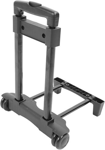 Folding Hand Truck, Portable Utility Cart, Iron Multifunctional Heavy Duty Hand Cart with 2 Wheels for Electrician in Kuwait