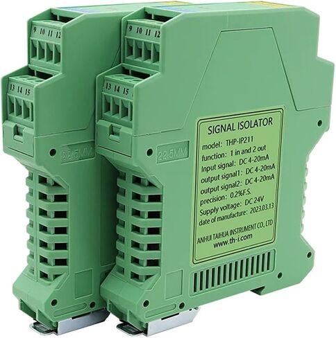 1pcs DC 24V Power Supply Current/Voltage Input Signal Isolator Distributor(4-20mA,Input 4-20mA) in Kuwait