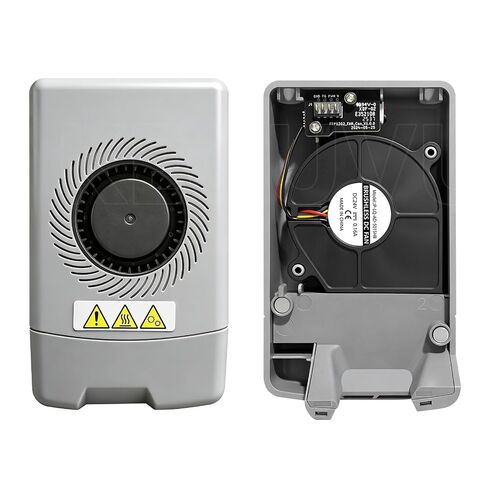 2 PK لـ Flashforge Adventurer 5M/5M Pro/AD5X 5015 مروحة منفاخ 24 فولت 9000 دورة في الدقيقة محمل كروي مزدوج، مروحة تبريد طارد مطورة للطباعة عالية السرعة، 40.000+ ساعة MTBF، بديل لـ Ad5M Hotend in Kuwait