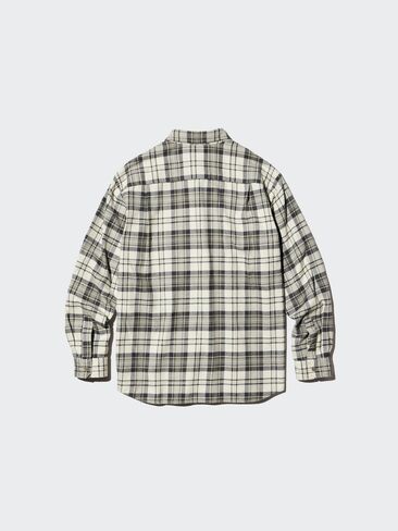 قميص Uniqlo الفانيلا | فحص الترتان in Kuwait