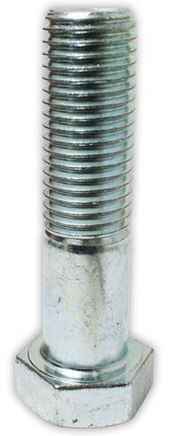 ToolUSA مسمار سداسي بقطر 1 بوصة (2.5 سم) | 4.25 بوصة (11.4 سم) الطول الإجمالي | خيط خشن وطلاء زنك | لمسة نهائية موثوقة ولامعة in Kuwait