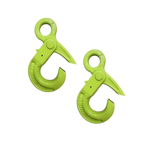 3.15t Eye Self Locking Hook WLL 6944 LBS Heavy Duty Forged Lifting Shackles for Rigging, Towing, Construction, and Marine Use【3.15T】 in Kuwait