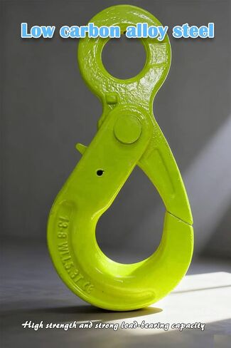 3.15t Eye Self Locking Hook WLL 6944 LBS Heavy Duty Forged Lifting Shackles for Rigging, Towing, Construction, and Marine Use【3.15T】 in Kuwait