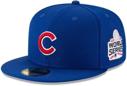 عصر جديد MLB 59FIFTY شيكاغو الأشبال 2001 سلسلة العالم الأزرق Cooperstown مجموعة أصيلة جاهزة على الميدان قبعة بيسبول قبعة in Kuwait