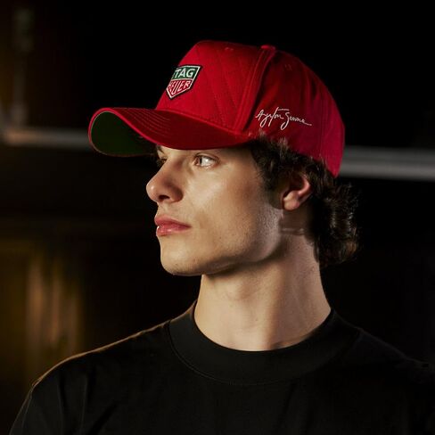 Ayrton Senna F1 x Tag Heuer Quilted Race Hat Red in Kuwait