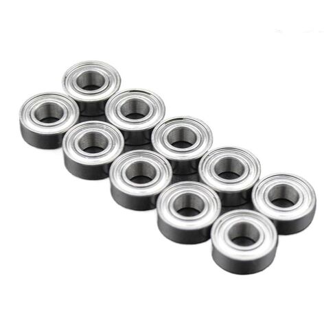 10pcs MR125 ZZ 5 * 12 * 4mm 2Z Bore 5mm High Speed 1250 Shielded Miniature Bearing Ball Bearings in Saudi Arabia