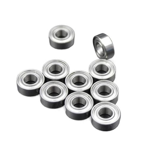 10pcs MR125 ZZ 5 * 12 * 4mm 2Z Bore 5mm High Speed 1250 Shielded Miniature Bearing Ball Bearings in Saudi Arabia