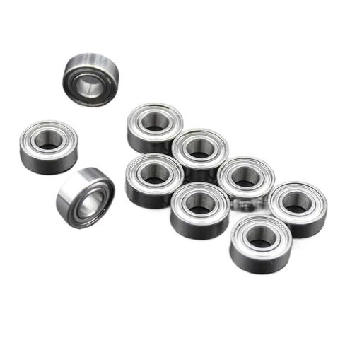10pcs MR125 ZZ 5 * 12 * 4mm 2Z Bore 5mm High Speed 1250 Shielded Miniature Bearing Ball Bearings in Saudi Arabia