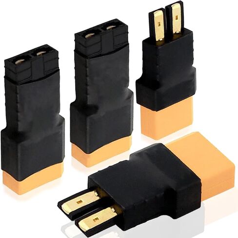 2 أزواج XT90 إلى محول Traxx XT90 ذكر أنثى إلى Traxxas Plug RC محول شاحن بطارية لسيارة التحكم عن بعد RC بطارية ليبو RC سيارات RC طائرات in Kuwait