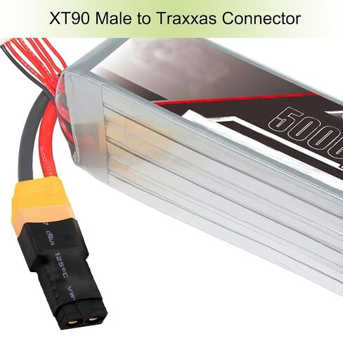 2 أزواج XT90 إلى محول Traxx XT90 ذكر أنثى إلى Traxxas Plug RC محول شاحن بطارية لسيارة التحكم عن بعد RC بطارية ليبو RC سيارات RC طائرات in Kuwait
