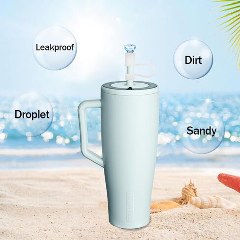4pcs Diamond Straw Cover Cap for Brumate Era 30&40 oz Tumble, 12mm Reusable Silicone Straw Topper Protector Lid with Cute Mix Colors Décor Accessories in Kuwait