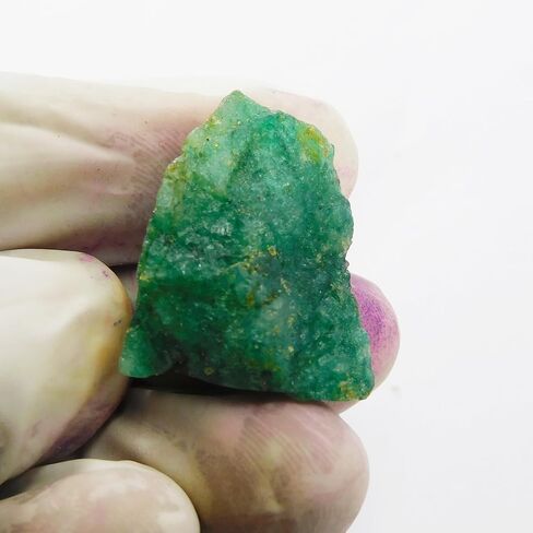 Natural Multi Color Fluorite 30.40 Ct Raw Uncut Rough CERTIFIED Gemstone in Kuwait