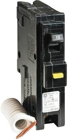 Square D HomeLine 15 amps Plug In Single Pole Circuit Breaker in Kuwait