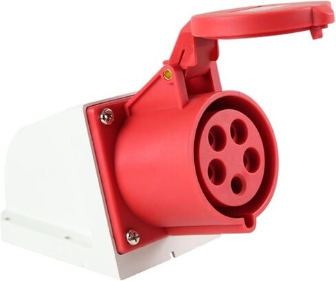 Industrial Plug and Socket 5 Holes 16A Docking Aviation Waterproof and dustproof Non-Explosion-Proof Connector Three-Phase Power(Concealed Socket) in Kuwait