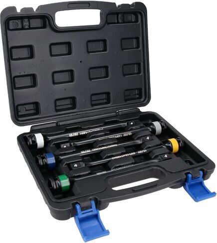 US PRO INDUSTRIAL ​5pc 1/2" Dr Torque Limiting Sticks Socket Extension Bars 6864 in Kuwait