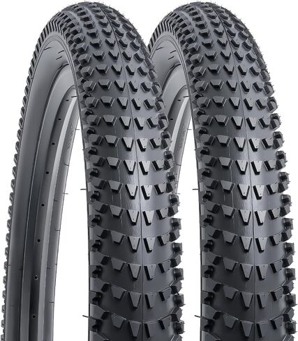 YUNSCM 2-PCS 26" إطارات الدراجة الجبلية 26x2.50/64-559 متوافقة مع إطارات الدراجة للطرق الوعرة 26x2.50 26x2.5 in Kuwait