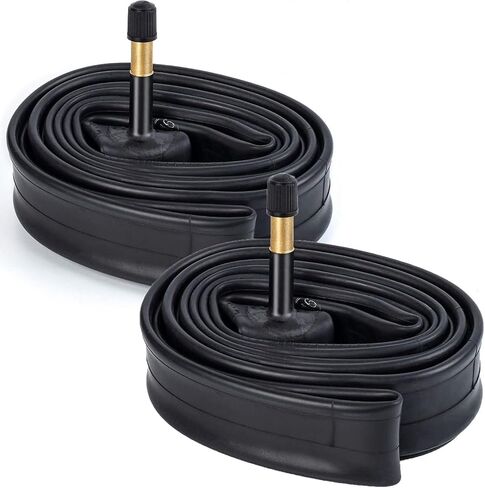 YUNSCM 2-PCS 29 بوصة إطارات دراجة الطريق 29 × 2.40/60-622 و28 بوصة/29 بوصة أنابيب دراجة AV48mm Schrader Valve متوافقة مع إطارات وأنابيب دراجة 29x2.35 29x2.40 (Y-774) in Kuwait