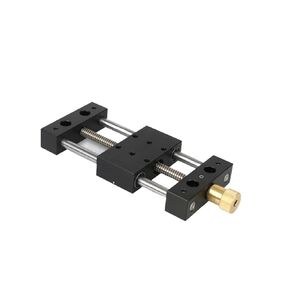 Linear Stage Motion Actuator Manual Rail Clear Scale Lock Nut Cross Sliding Table Fine Tuning for Production Machinery in Saudi Arabia
