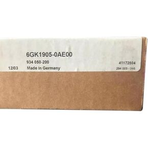 6GK1905-0AE00 New and Sealed in Box 6GK19050AE00 1 Year Warranty in Saudi Arabia