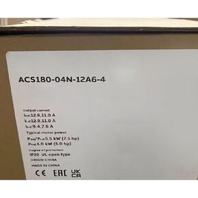 ACS180-04N-12A6-4 New and Sealed in Box ACS18004N12A64 1 Year Warranty in Saudi Arabia