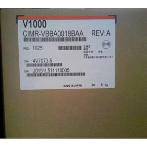 CIMR-VBBA0018BAA New and Sealed in Box CIMRVBBA0018BAA 1 Year Warranty in Saudi Arabia