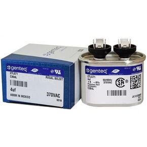 (2) Pack - GE/Genteq 27L571 27L571BZ2 27L571BZ3-4 uf MFD 370 Volt VAC Genteq Replacement Oval Run Capacitors in Saudi Arabia