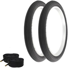 2 PRO+ HIGH Performance Bicycle BMX TIRE 18" X 1.95 All Black BMX/Freestyle Tread W/Tubes. in Saudi Arabia