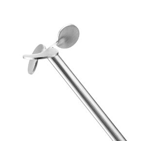 3 Bladed Propeller Stirring Rod, 304 Stainless Steel, 350mm Length, 8mm Shaft, 50mm Impeller for Laboratory Overhead Stirrer in Saudi Arabia