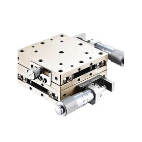 XY Axis Stainless Steel Slide Table XSG/XYSG25/40/50/60/80 Manual Working Displacement Platform 1Pcs(XSG40-A) in Kuwait