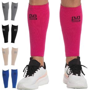 Modetro Sports Calf Compression Sleeves - Leg Sleeves for Men and Women - Shin Splint Relief Support Brace Running Flights in Saudi Arabia