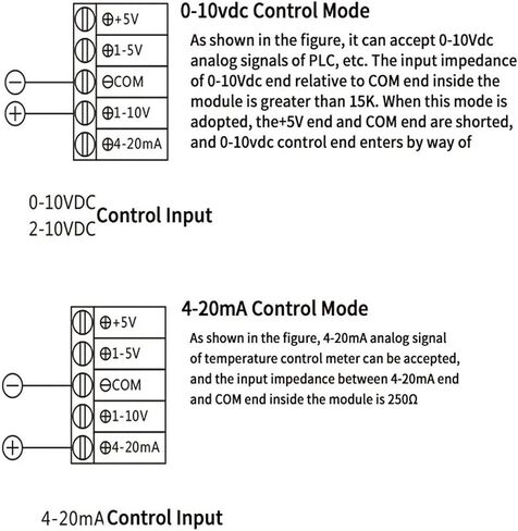 60A SCR-60A Three Phase Voltage Regulator Power Controller Module 0-10V 4-20mA 1-5V Potentiometer Control in Kuwait