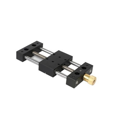 Linear Stage Motion Actuator Manual Rail Clear Scale Lock Nut Cross Sliding Table Fine Tuning for Production Machinery in Saudi Arabia