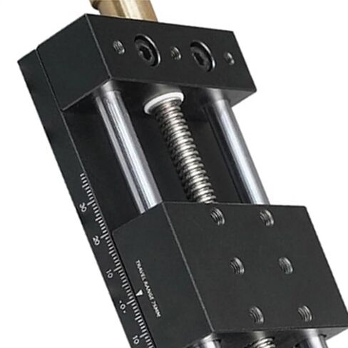 Linear Stage Motion Actuator Manual Rail Clear Scale Lock Nut Cross Sliding Table Fine Tuning for Production Machinery in Saudi Arabia