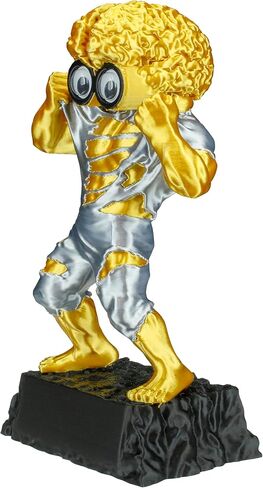 Decade Awards Personalized Golden Brain Monster Trophy - Funny Science & Gaming 3D Award for STEM, Esports, Robotics & School Competitions - Customize Now (7 Inch) in Kuwait
