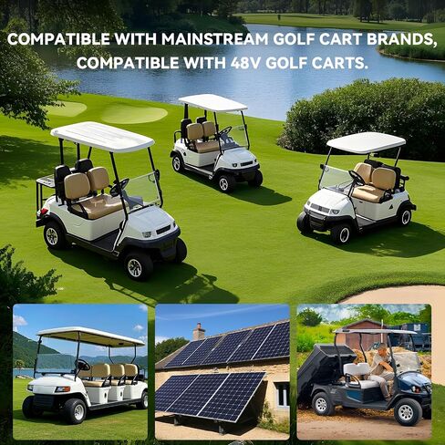 36V Lithium Battery Golf Cart, 36 Volt Lithium Battery for Golf Cart with Exclusive Fire Arrestor, Vibration-Resistant Structure, 10 Years Lifespan 36V LiFePO4 Battery in Kuwait